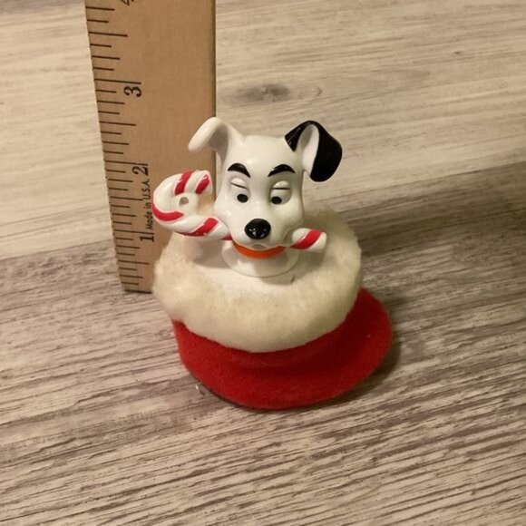 Disney's Christmas 102 Dalmatians McDonald's Happy Meal Toy Cake Topper - Picture 3 of 3